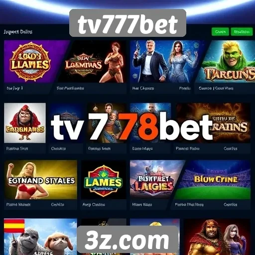 Comparação de jogos disponíveis no tv777bet